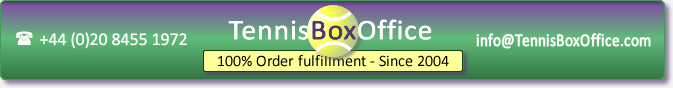 Buy Wimbledon tickets by telephone on +44 20 8455 1972 or by email to 'info@tennisboxoffice.com'
